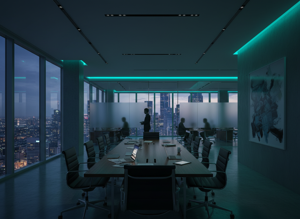 Modern corporate office interior representing a proven track record of business success